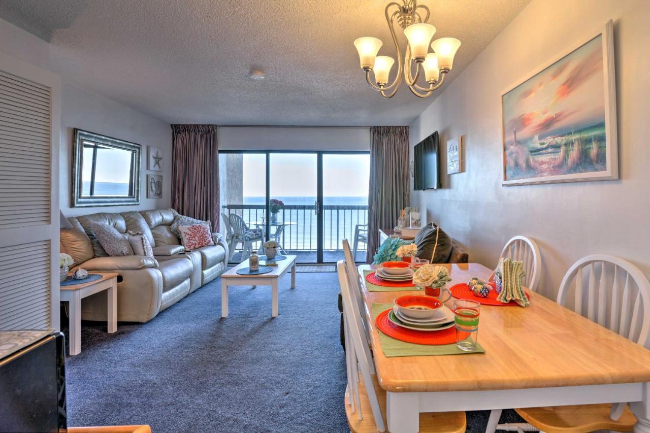 Myrtle Beach Condo With Ocean Views - Walk To Beach! Extérieur photo