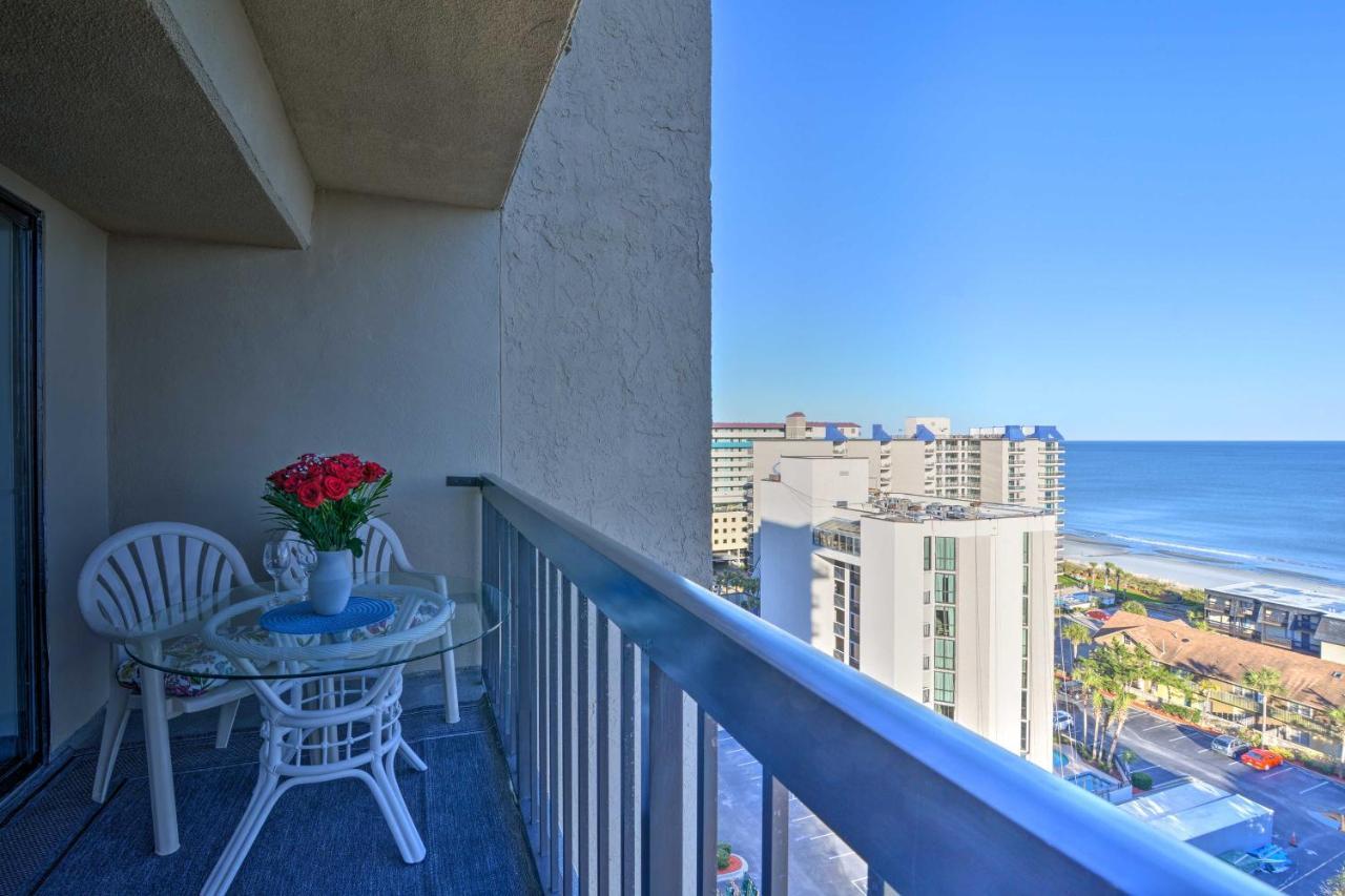 Myrtle Beach Condo With Ocean Views - Walk To Beach! Extérieur photo