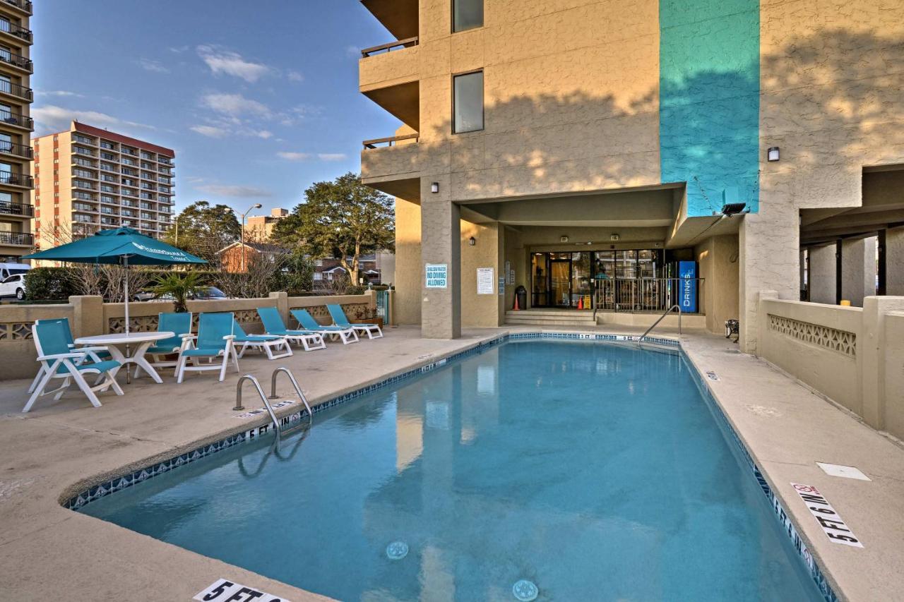 Myrtle Beach Condo With Ocean Views - Walk To Beach! Extérieur photo