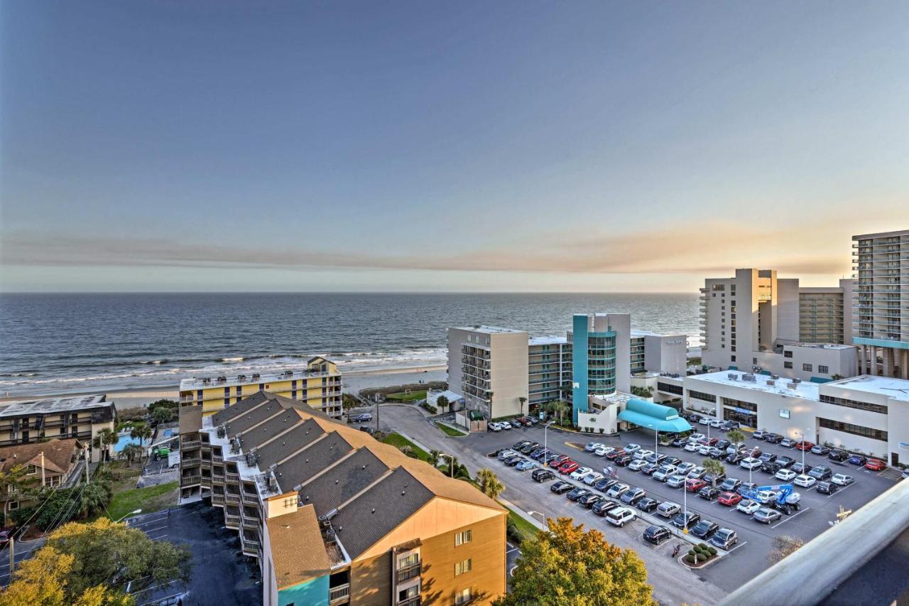 Myrtle Beach Condo With Ocean Views - Walk To Beach! Extérieur photo